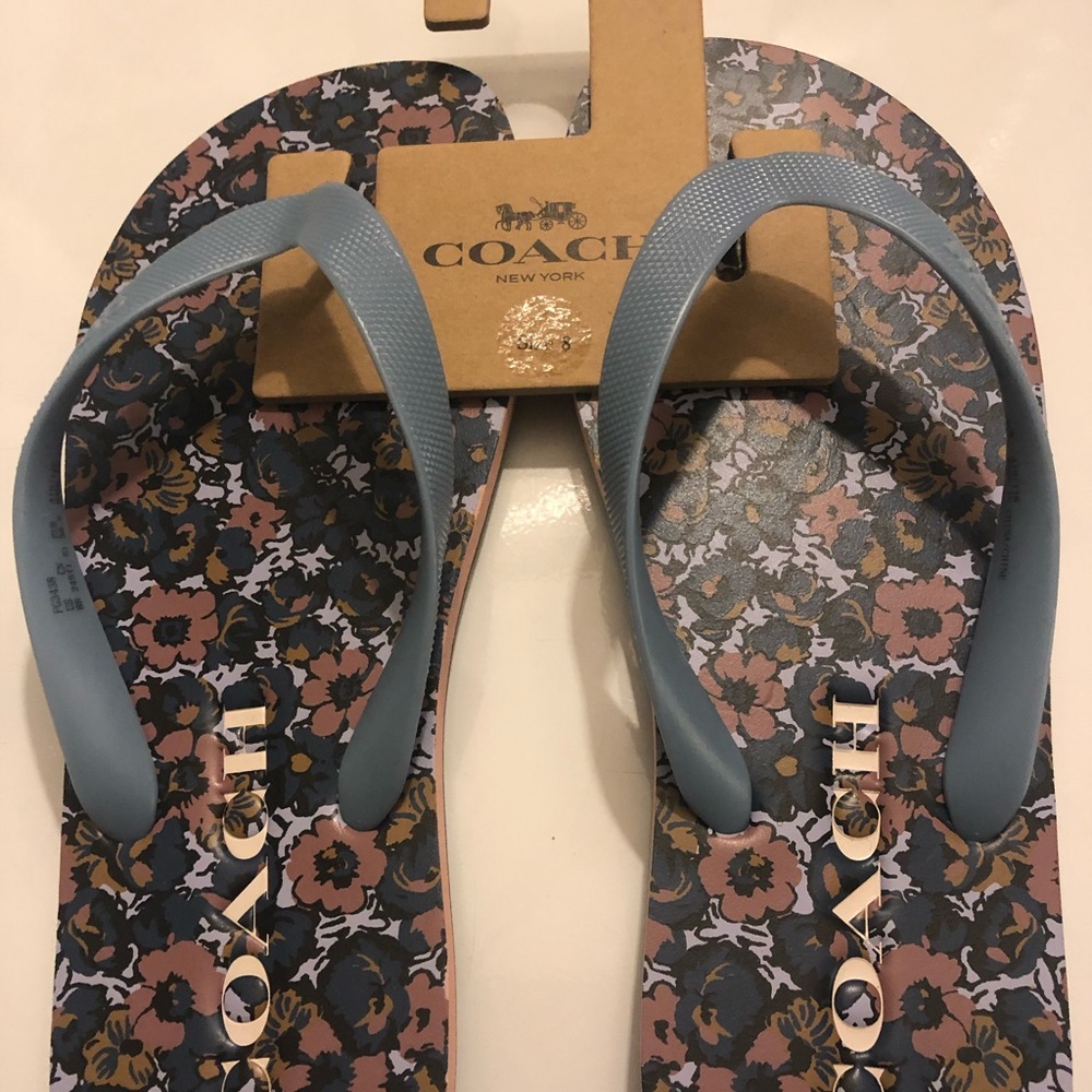 New Coach Flip Flops